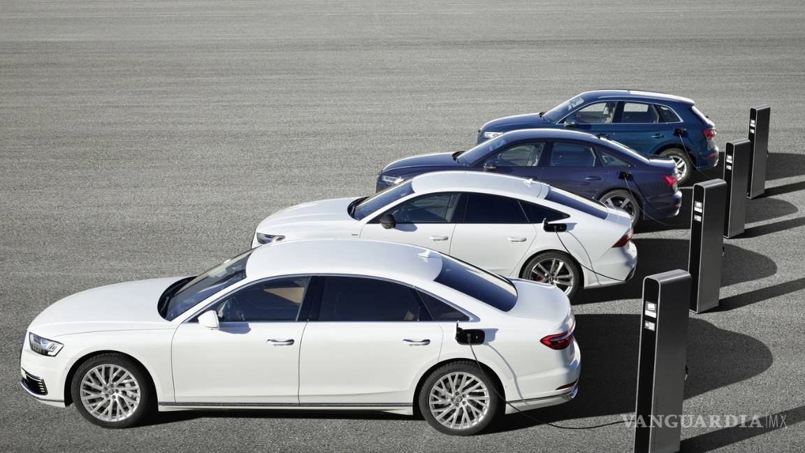 $!Audi amplía su gama de híbridos enchufables, modelos A8, A7, A6 y Q5 se incluyen