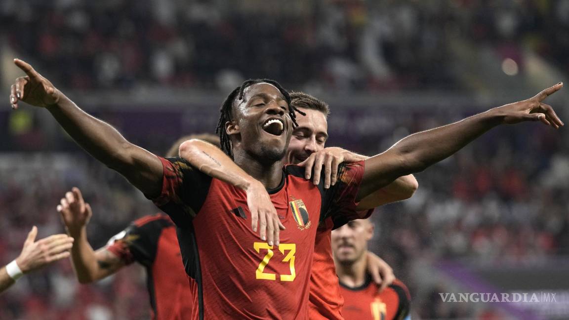$!Michy Batshuayi celebra tras anotar el único tanto del partido.