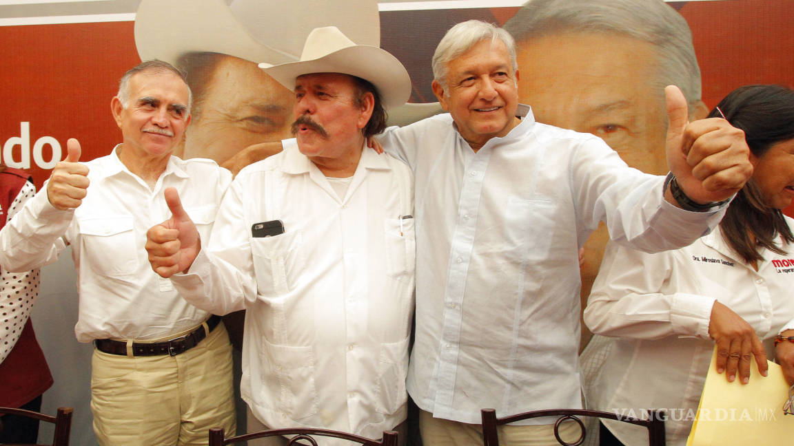 AMLO ofrece apoyo a Guadiana en Coahuila