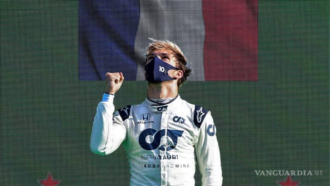 Pierre Gasly sorprende y logra su primera victoria en F1; 'Checo' Pérez fue décimo