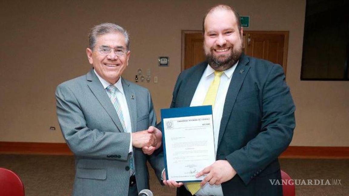 Designan a Víctor Sánchez como Secretario General de la UAdeC
