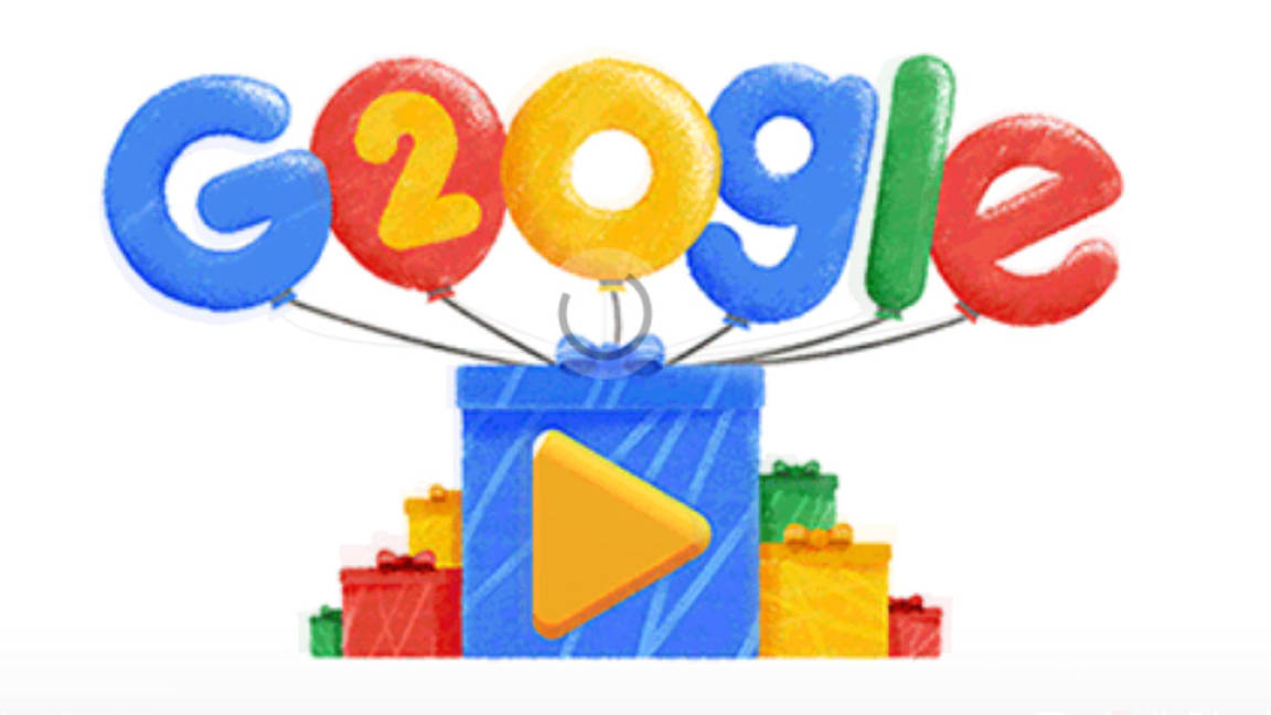 Mira cómo celebra Google sus 20 años de... ¿cibervida?