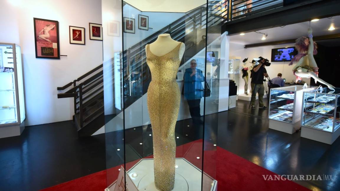 Vestido de Marilyn Monroe es subastado por 4.8 mdd