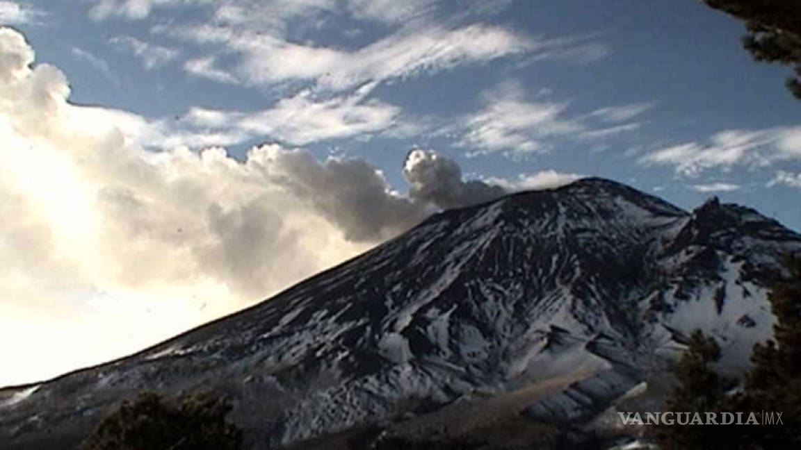 Volcán Popocatépetl aumenta su actividad, ocurren 39 exhalaciones