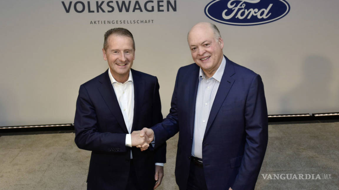 Ford y Volkswagen se unen para desarrollar autos eléctricos y autónomos