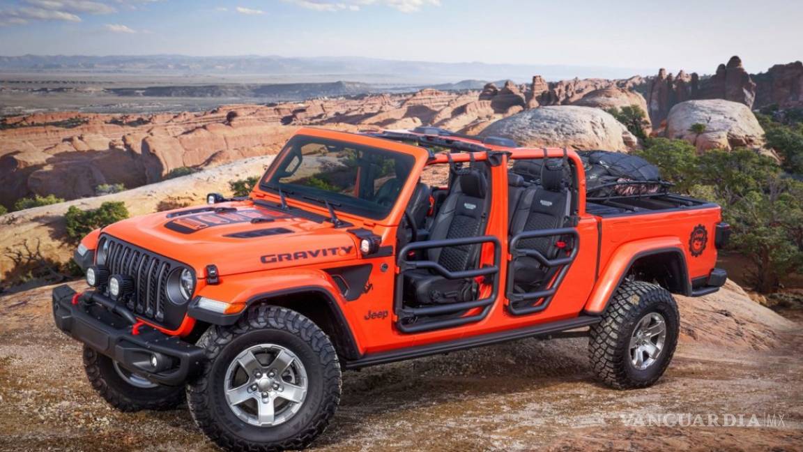 Jeep y Mopar crean unos Gladiator impresionantes, listos para el Moab