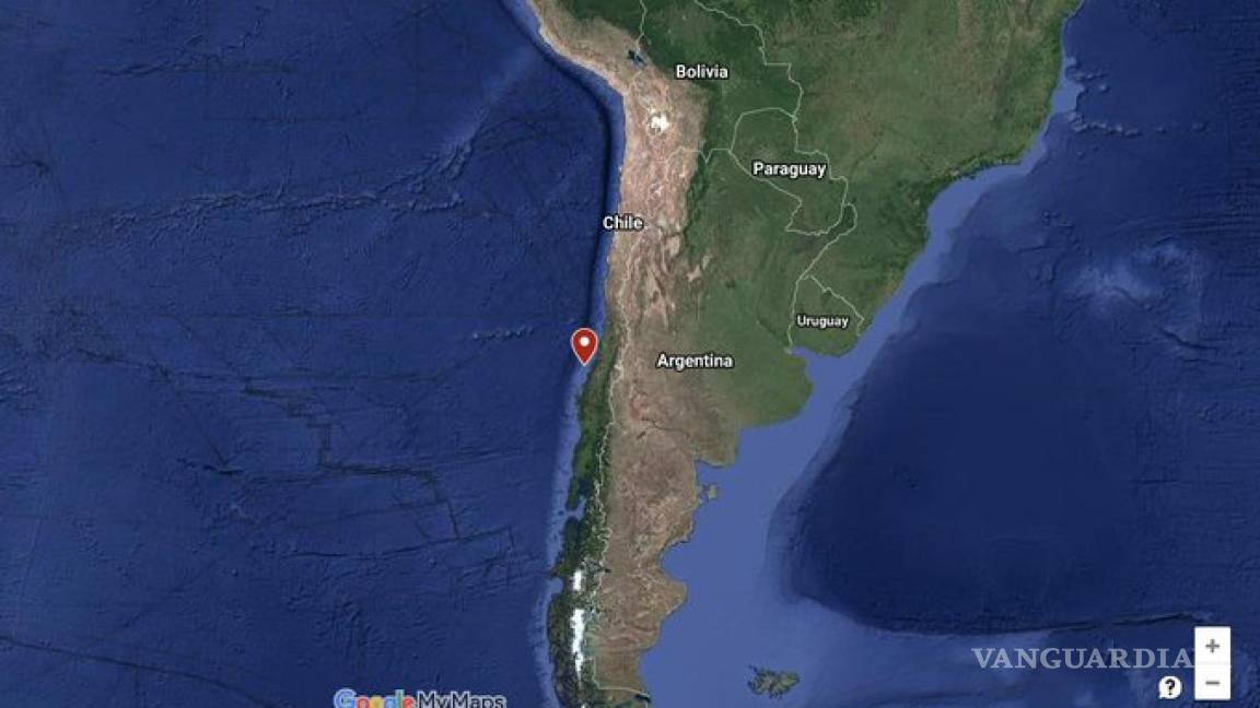 Fuerte sismo de 6.8 sacude Chile
