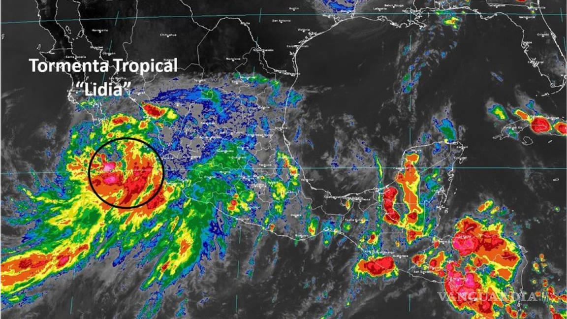 La tormenta Lidia amenaza con convertirse en huracán y se dirige a Los Cabos