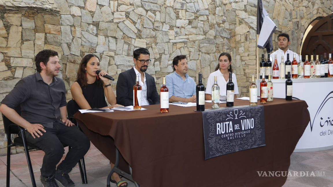 Llega segunda edición “Ruta del Vino” al Centro Histórico de Saltillo
