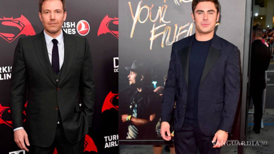 Affleck y Efron van por los premios 'Razzie'