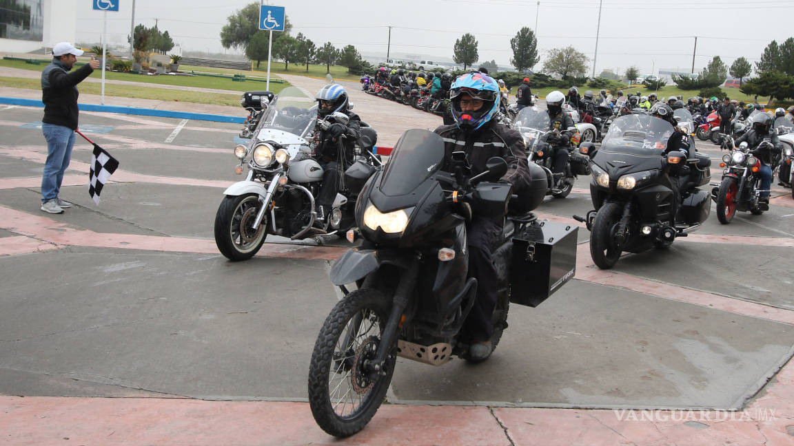 Cientos de Motociclistas rodarán más de mil kilómetros entre Coahuila y Nuevo León, dentro de Ruta de la Hermandad 2020