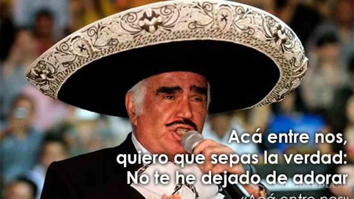 $!"Sigo siendo el rey" y otras 14 frases con las que recordaremos a Vicente Fernández