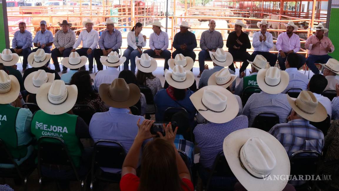$!El secretario de Desarrollo Rural del estado, Jesús María Montemayor, indicó que, además de los sementales, el programa incluye diversos tipos de apoyo.