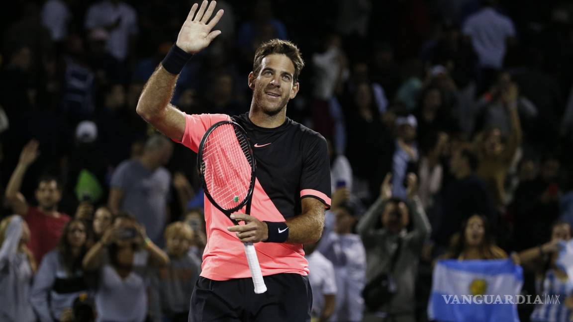 Hacen sudar a Del Potro, pero está en semifinales de Miami