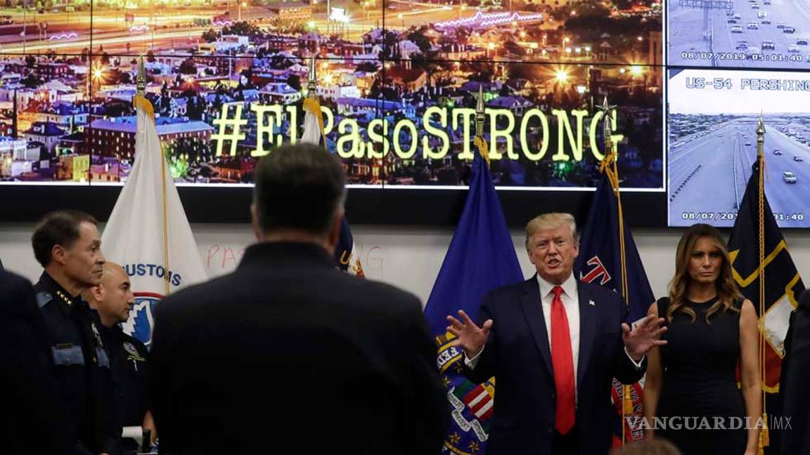 $!Donald Trump elogia a policías de El Paso: Ustedes son muy especiales, no hay nadie mejor