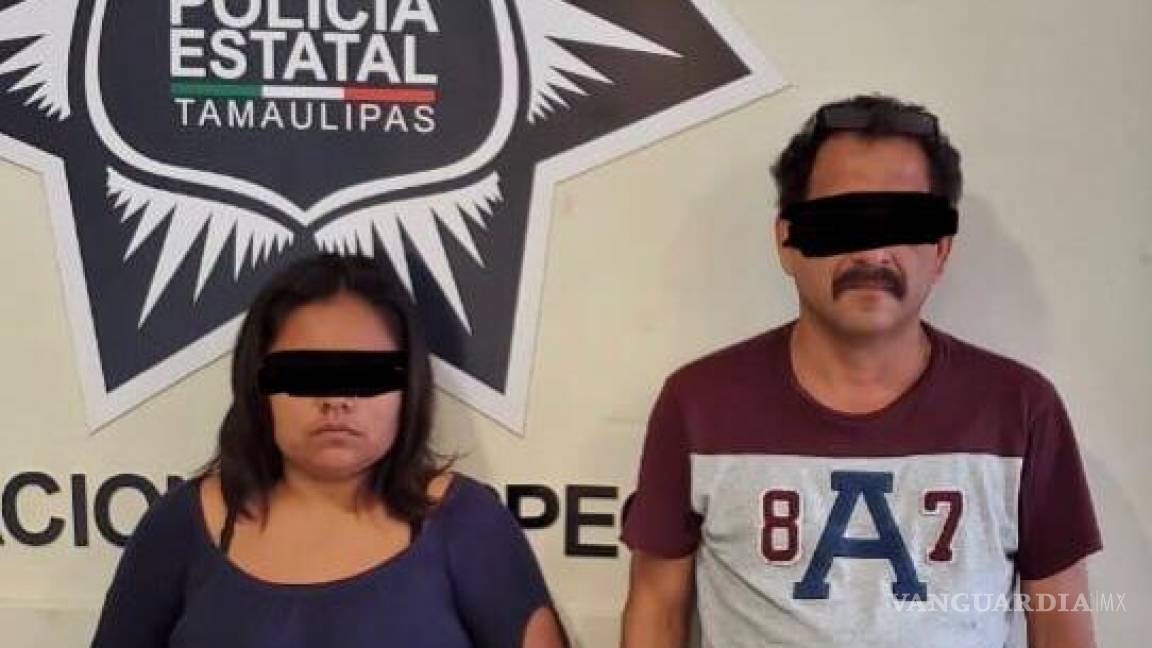 Detienen en Tamaulipas a pareja con más de 1 millón de dólares