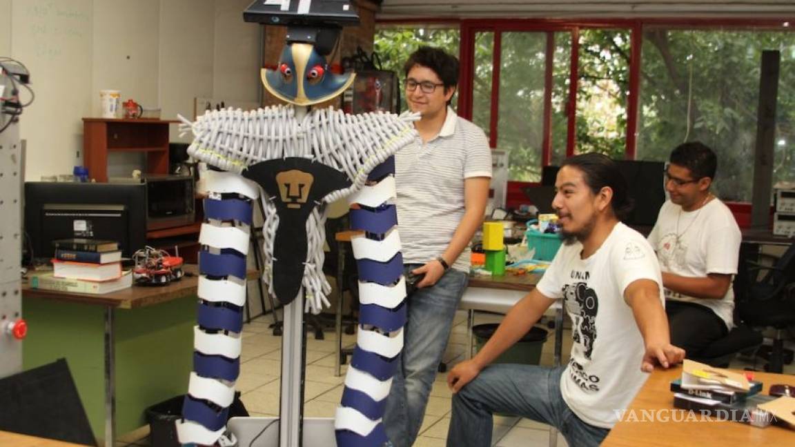 'Justina', robot de la UNAM, gana distinción en Japón