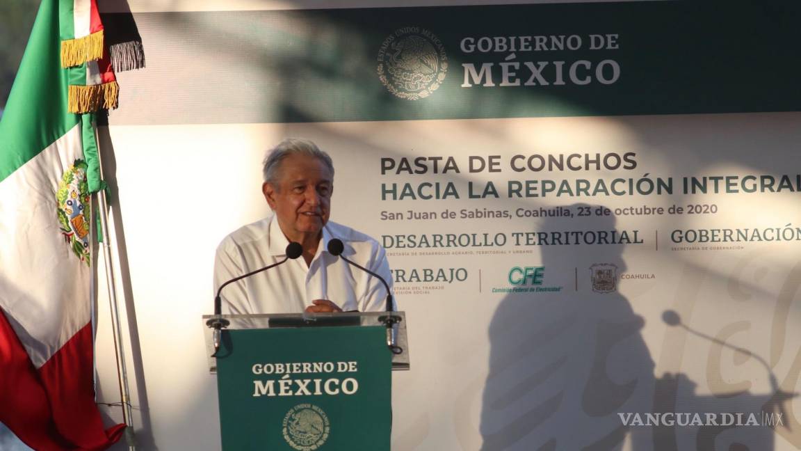 AMLO y Claudia Sheinbaum en Coahuila