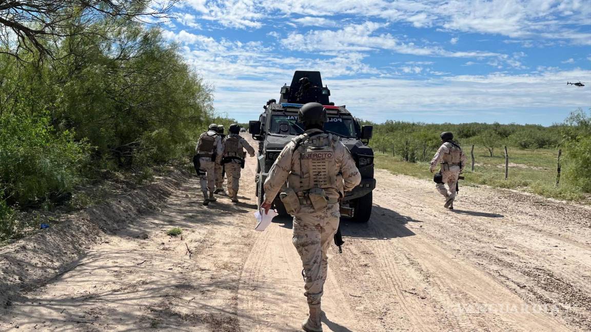 Refuerza operativos personal de la 47 Zona Militar en Coahuila por incursión de criminales