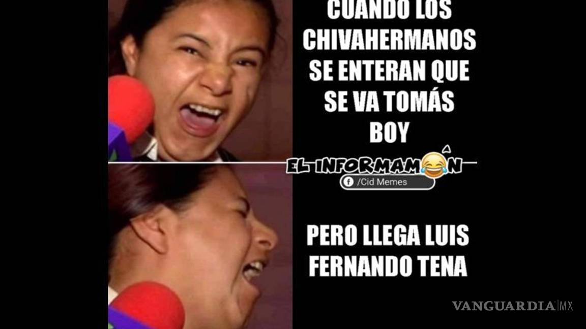 $!Los memes de la salida de Tomás Boy y llegada del 'Flaco' Tena a las Chivas