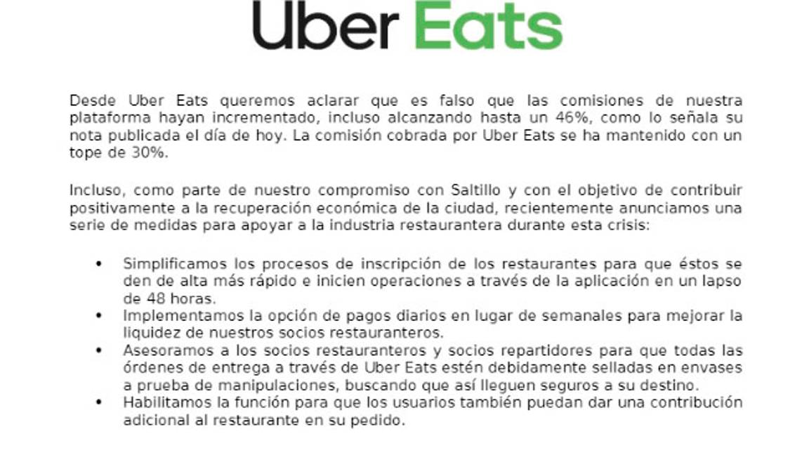 $!Por comisiones abusivas, rompen restauranteros con Uber y Rappi