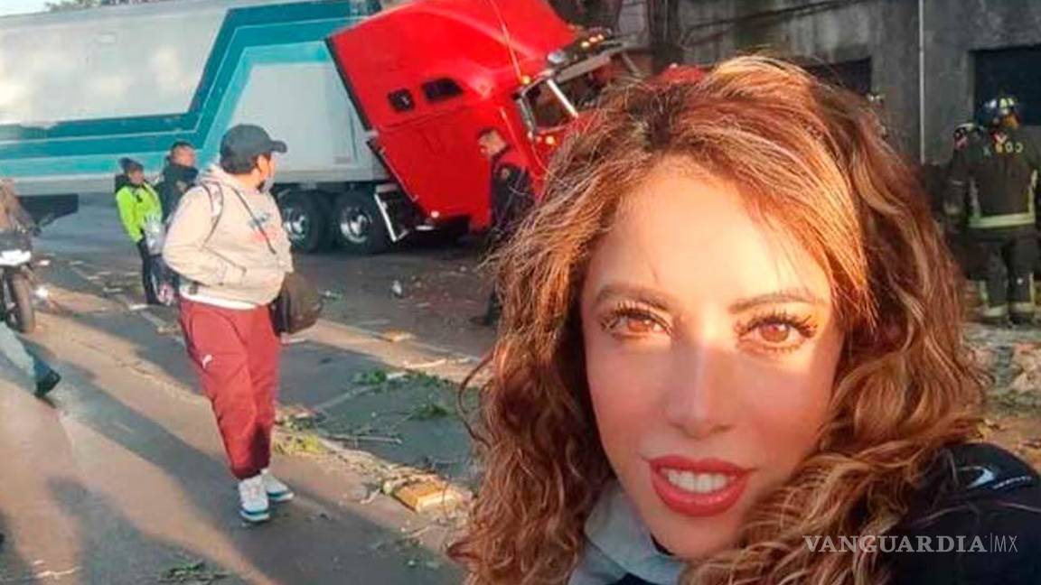 Reportera se toma selfie en accidente, le llueven críticas en redes