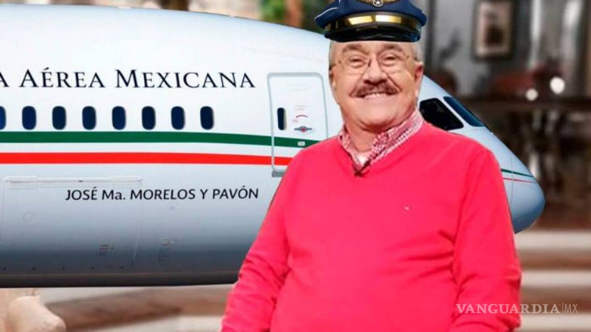 ¿Pedro Sola se ganó el avión presidencial? conductor bromea sobre rifa de AMLO