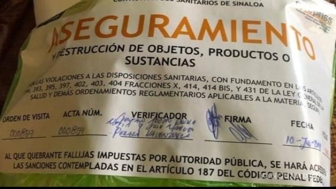 19 personas se intoxican con queso y ponen en alerta a Sinaloa