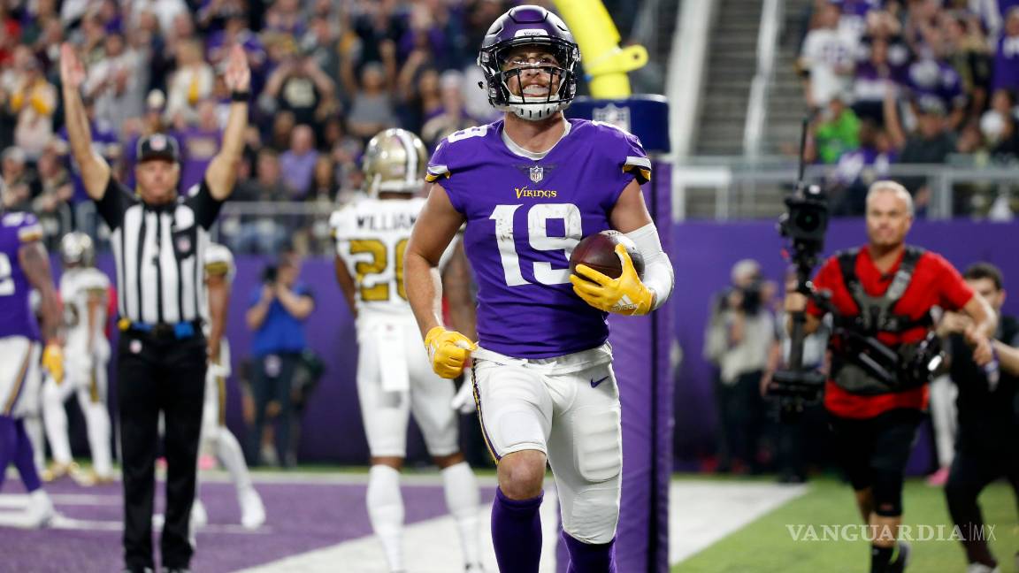 $!Ni tan 'santos', los Saints detienen a la fuerza de los Vikings