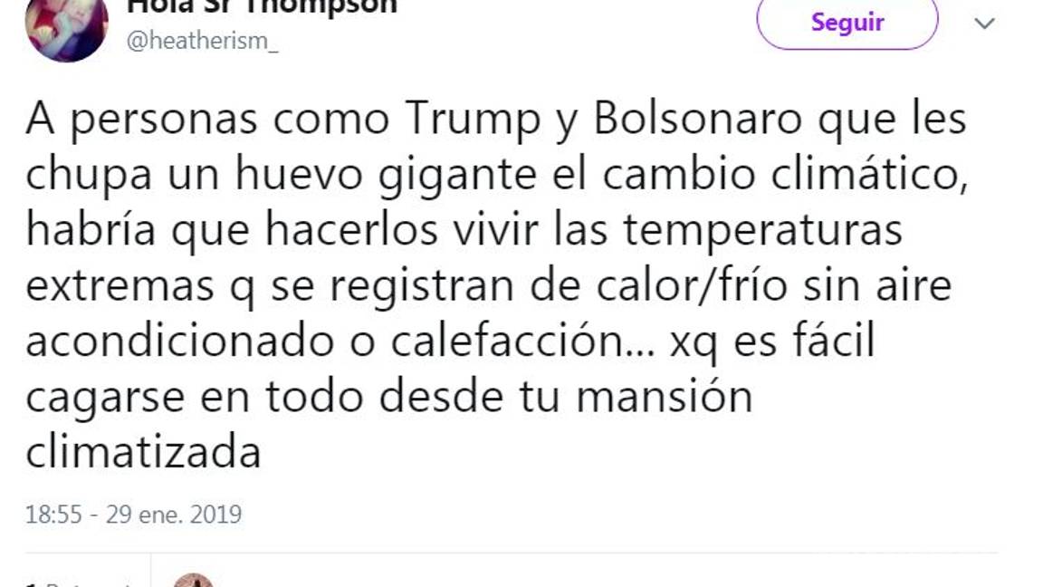 $!Donald Trump se burla del calentamiento global y lo tunden en redes