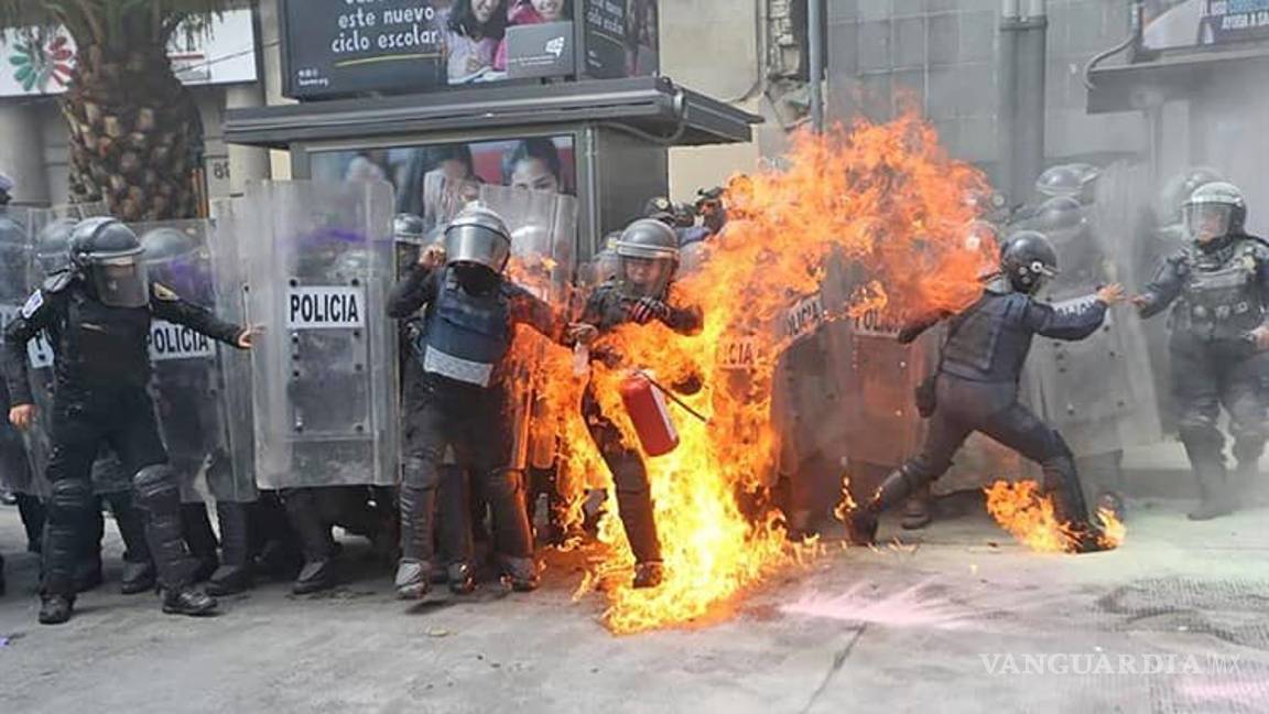 $!Hay infiltrados, advierte AMLO a feministas; pide marchas pacíficas y critica a la prensa