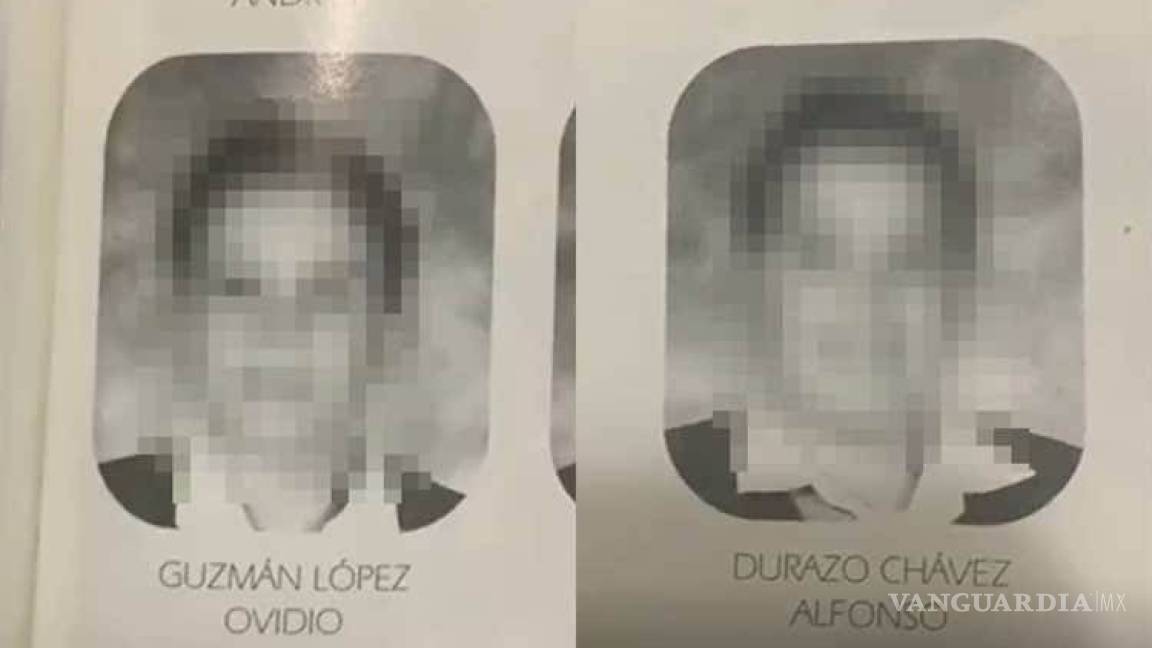 Ovidio Guzmán y el hijo de Alfonso Durazo fueron juntos a la primaria