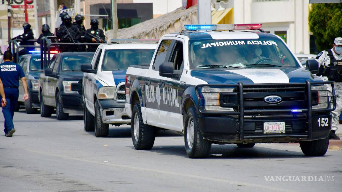 Policía Municipal de Monclova participa en blindaje de Coahuila