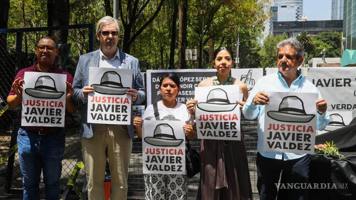 Exigen justicia para el periodista Javier Valdez: ‘su caso permanece impune’