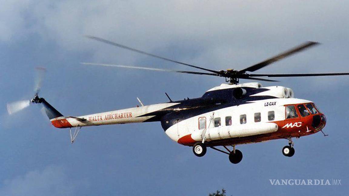 $!El Mi-8 es un helicóptero bimotor diseñado en la década de 1960. Se usa ampliamente en Rusia, donde los accidentes han sido frecuentes