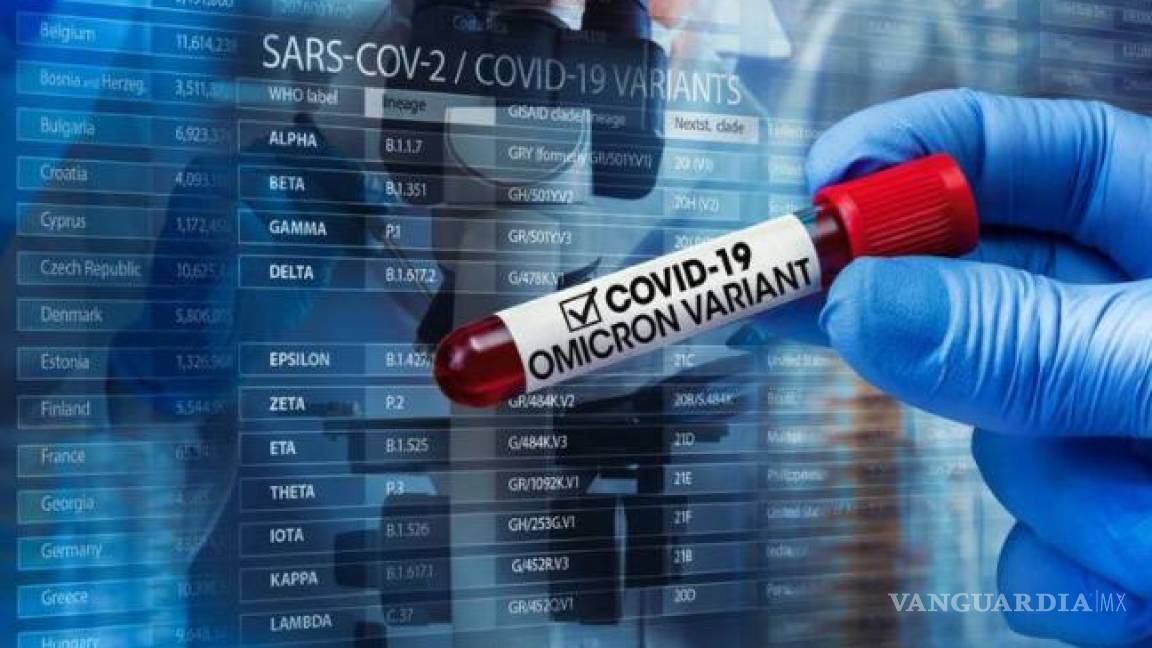 Detectan en México primer caso de subvariante Ómicron, 33 veces más contagiosa que la original