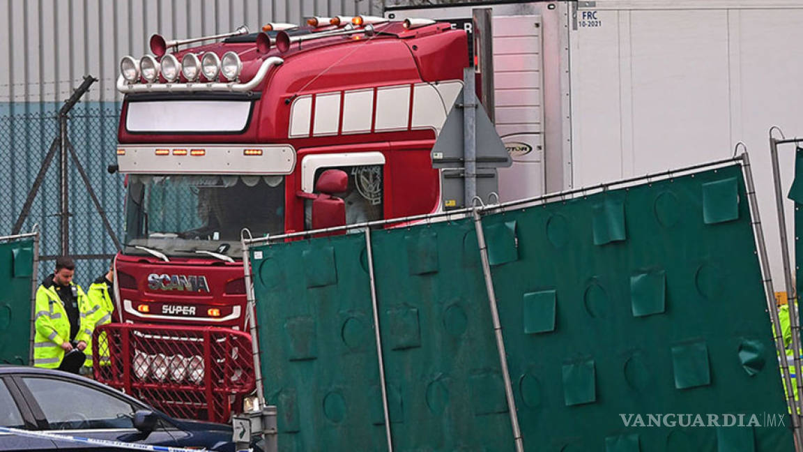 Eran chinos los 39 muertos del camión hallado cerca de Londres