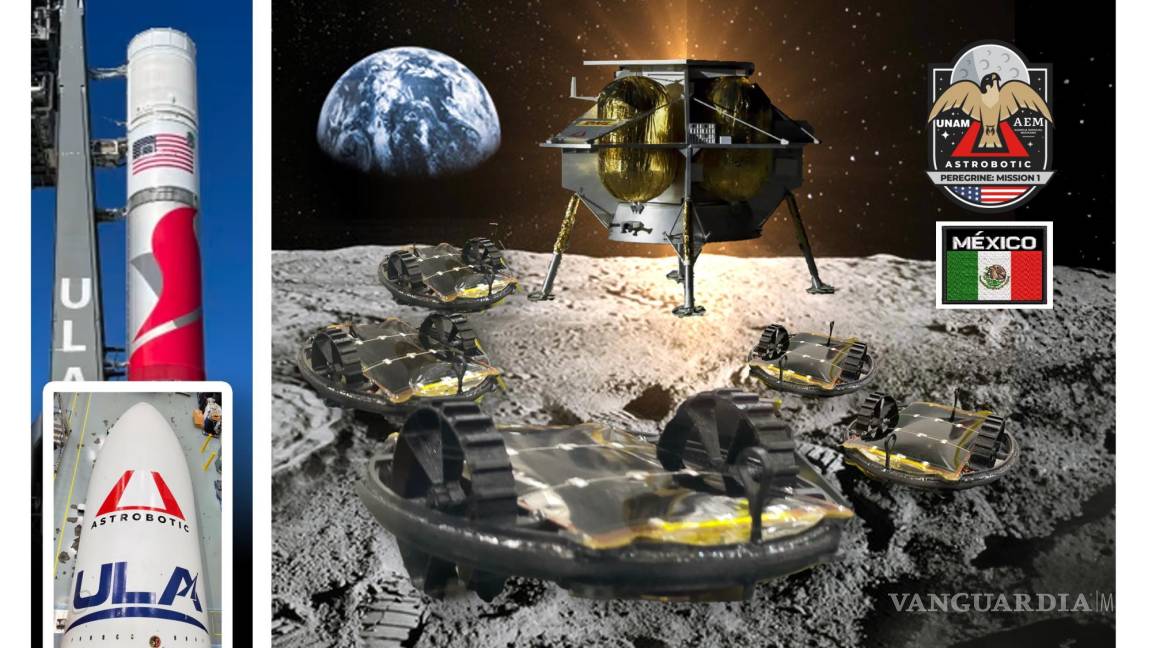 ¡México llegará a la Luna! Enviará primera misión espacial a la superficie lunar desde Cabo Cañaveral