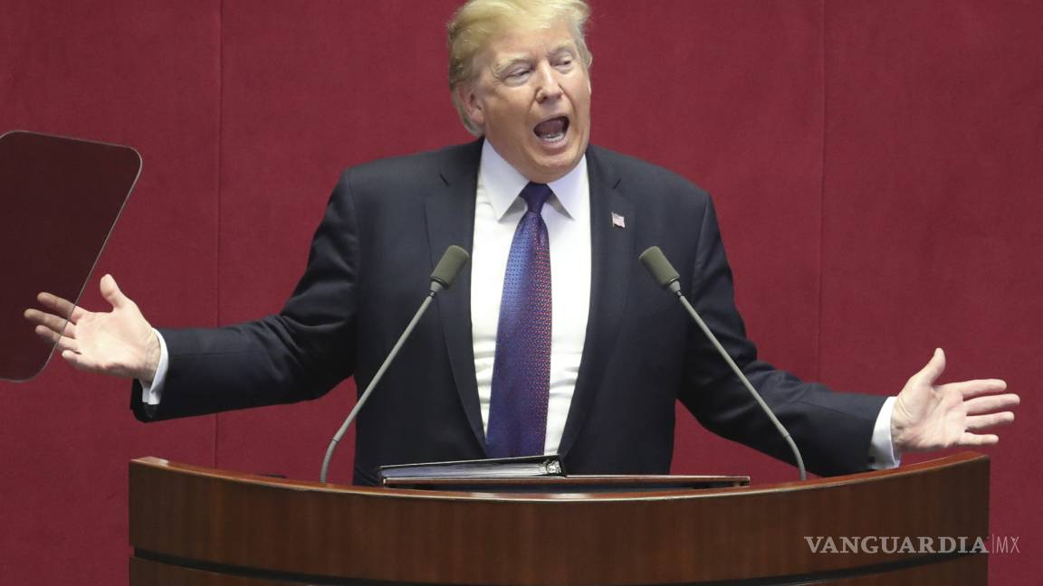 &quot;Llegó el tiempo de la fuerza&quot;, dice Trump a Corea del Norte