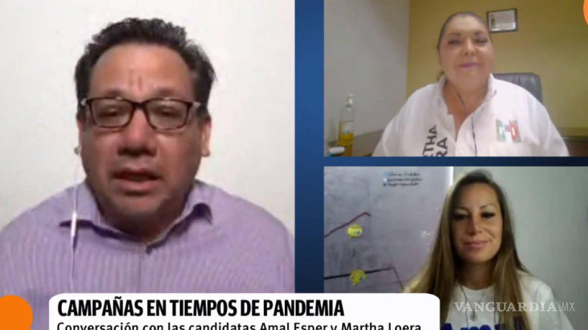 Conversando | Hay muchas carencias y molestias: Candidatas Amal Esper y Marha Loera