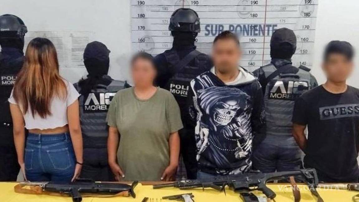 Tras balacera, desarticulan banda criminal que operaba en Morelos