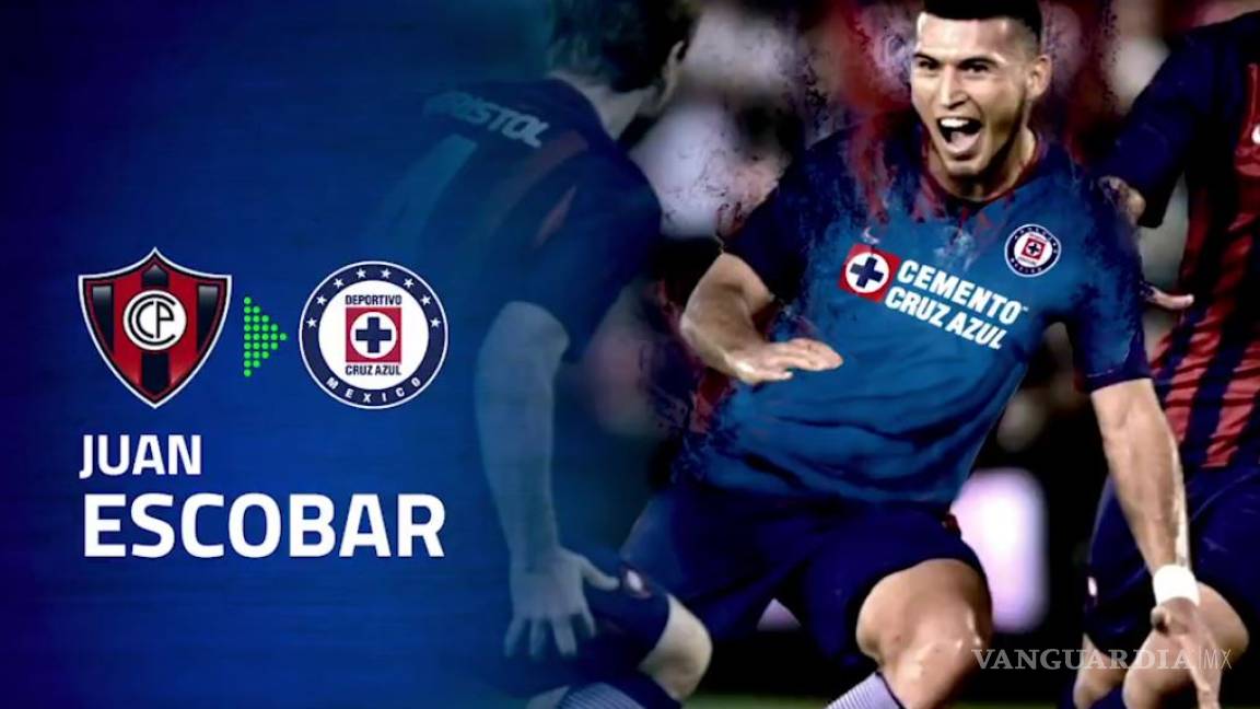 A lo Mario Bros, Cruz Azul anuncia a Juan Escobar como su primer refuerzo para el Apertura 2019