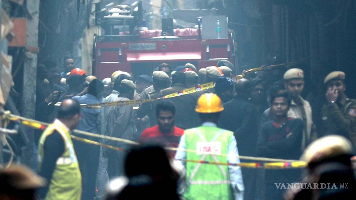 Fallecen 43 tras incendio en India