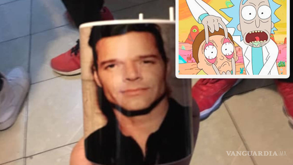 Cuando pides una taza de Rick y Morty, pero recibes una de Ricky Martin: Estudiante se vuelve viral tras intercambio