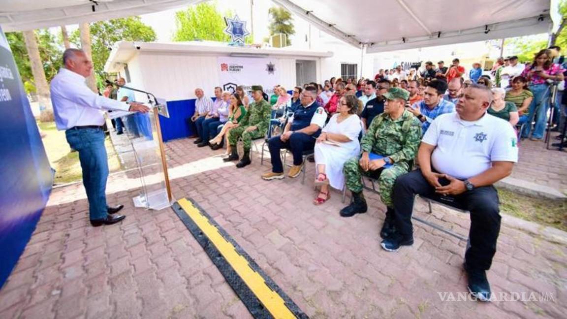 $!El alcalde de Torreón, Román Cepeda, refrendó su compromiso por la seguridad.