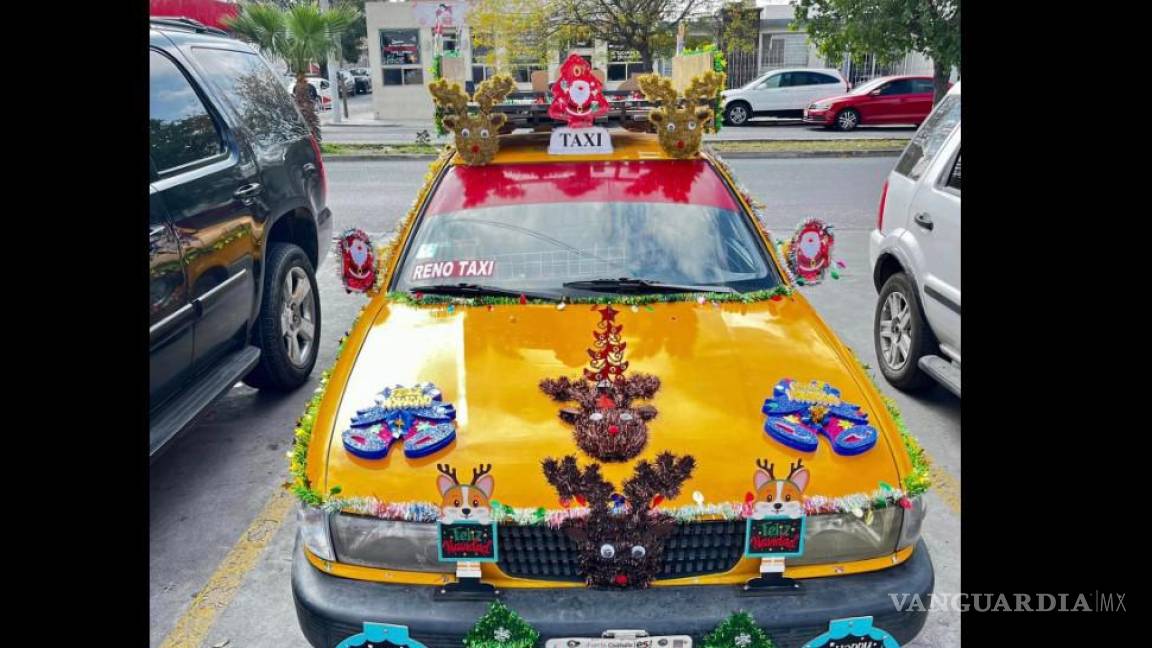 Ya circula por calles de Saltillo el ‘reno taxi’, ¿ya lo viste?