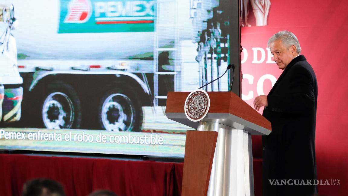 AMLO logrará reducir robo de gasolina, 79 % de mexicanos están convencidos de que así será