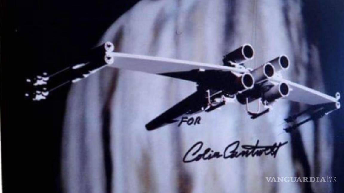 $!Colin Cantwell diseñó los prototipos del caza estelar X-wing, el caza TIE y la Estrella de la Muerte.