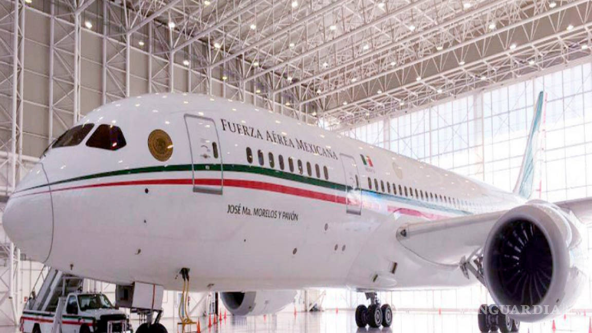 Es difícil vender 'lujoso' avión presidencial: ONUPS