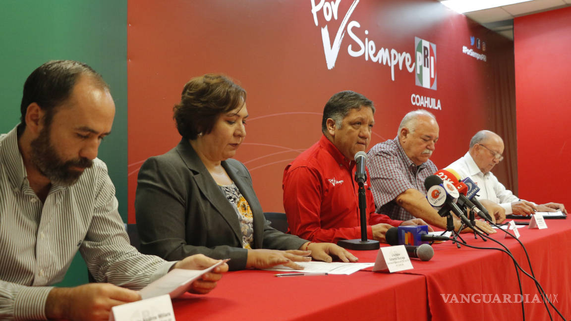 Lanza el PRI convocatoria para elegir dirigencia y consejeros en Coahuila
